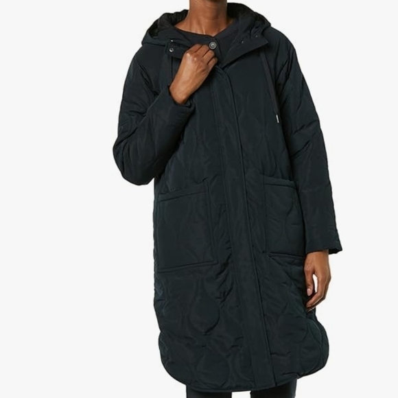 Amazon Essentials Jackets & Blazers - NWT AE MidLength Hooded Coat SzL